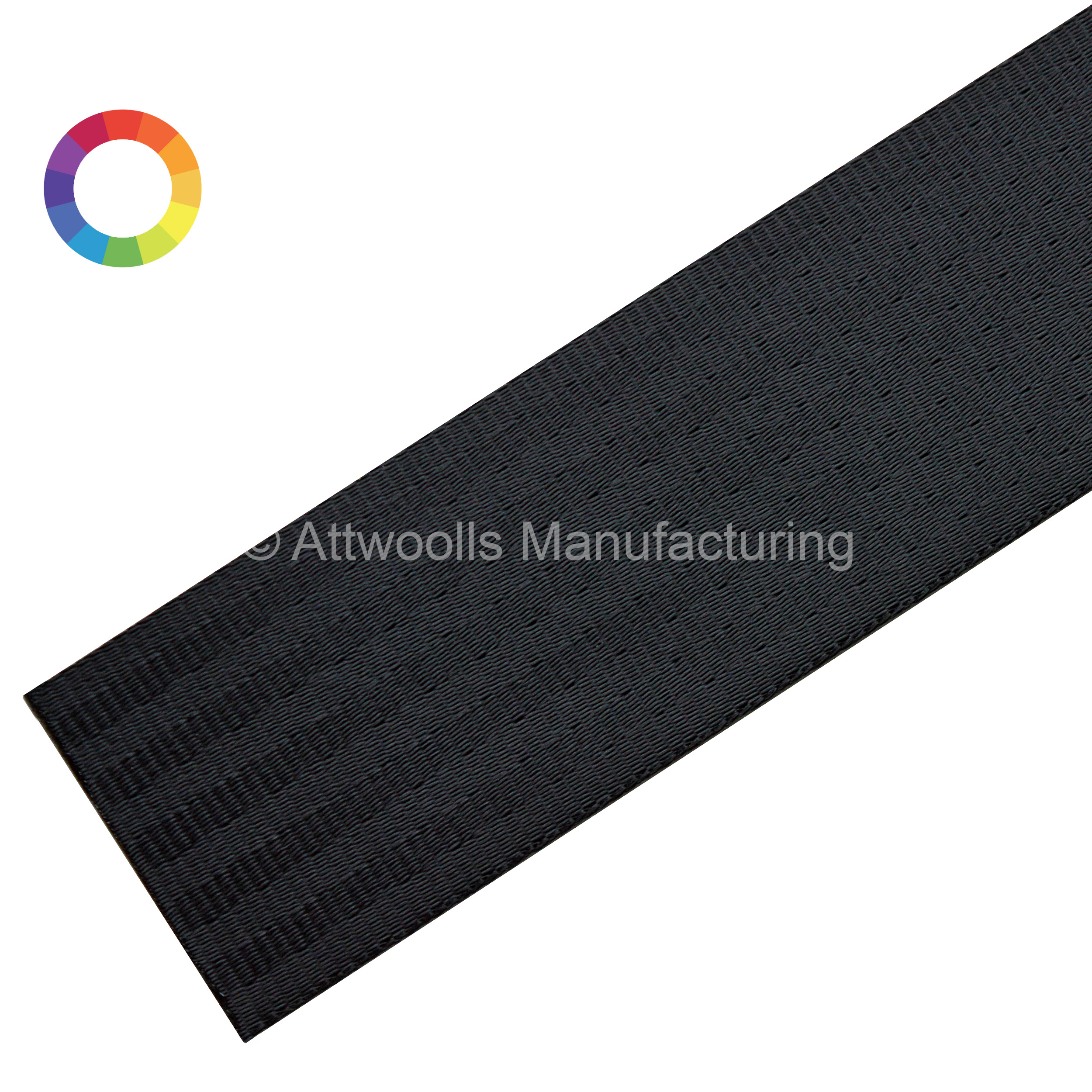 48mm Polyester Seat Belt Webbing | Attwoolls Manufacturing
